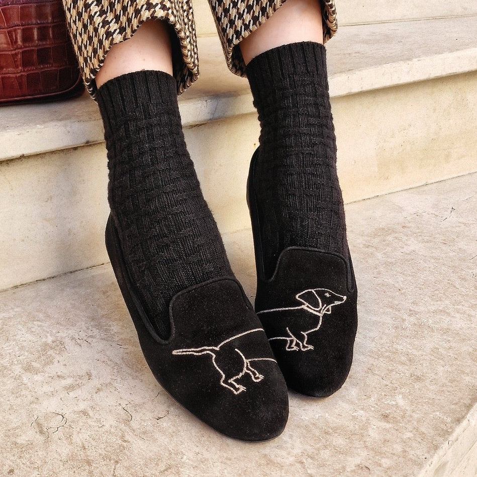Everyday Crew Socks - Black