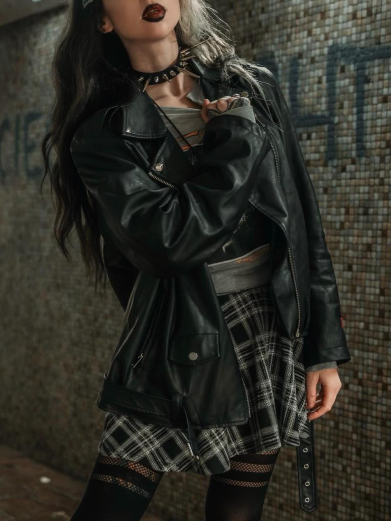 Plaid Mini-Flare Skirt - Cairn