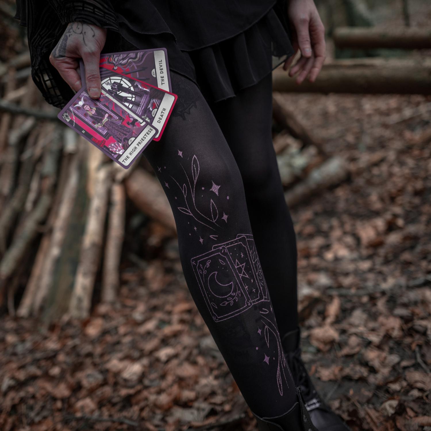 80 Denier Opaque Tights - Tarot