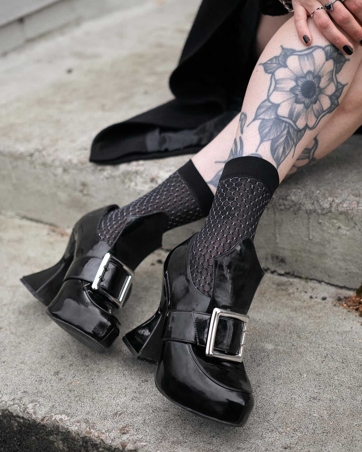 Blackadder Ankle Socks - Silver