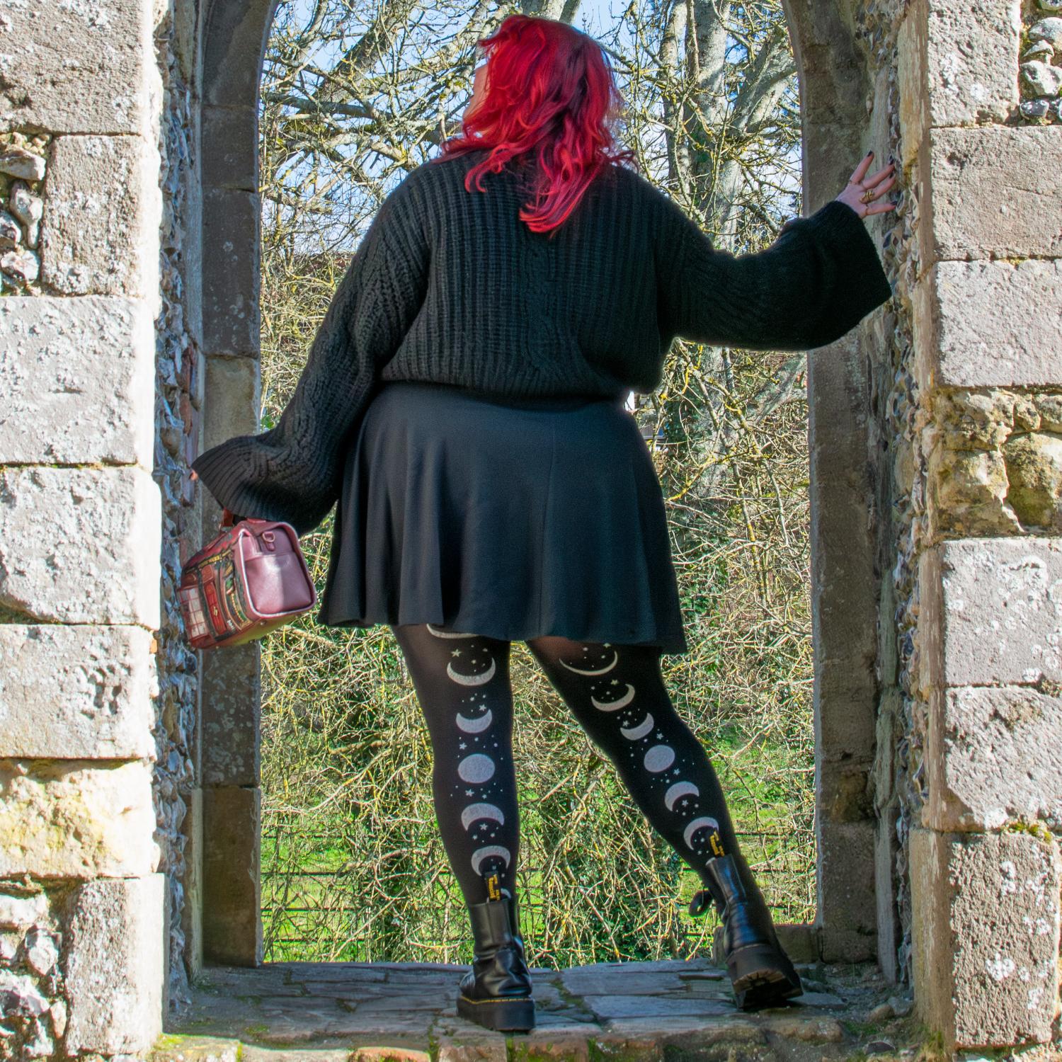 Collant coprenti da 80 denari - Fasi lunari