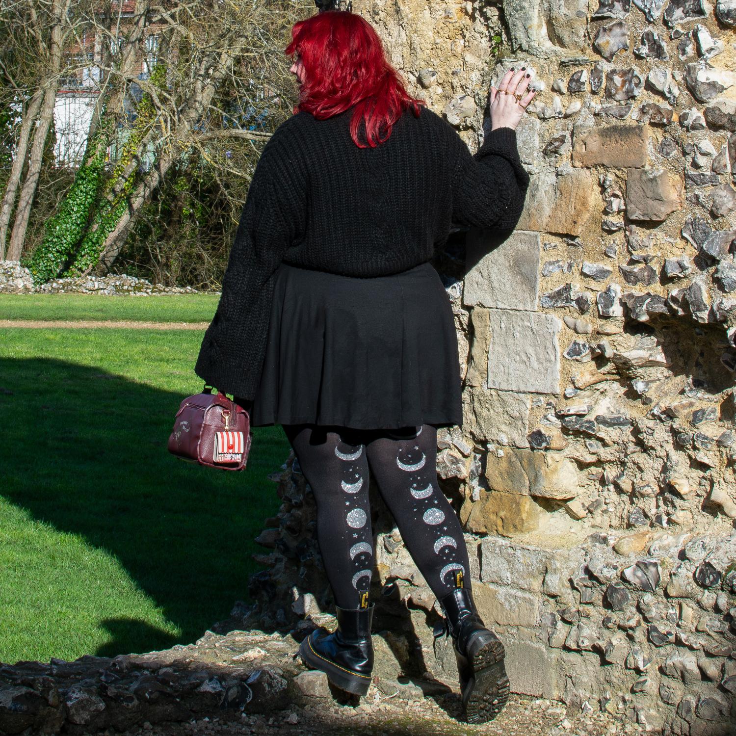 Collant coprenti da 80 denari - Fasi lunari