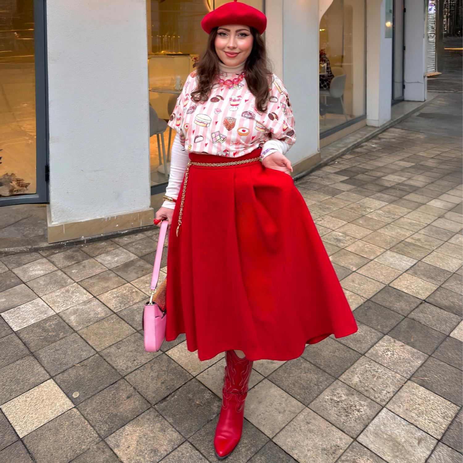 Organic Cotton PJ Boxy Tee - Sweet Treat