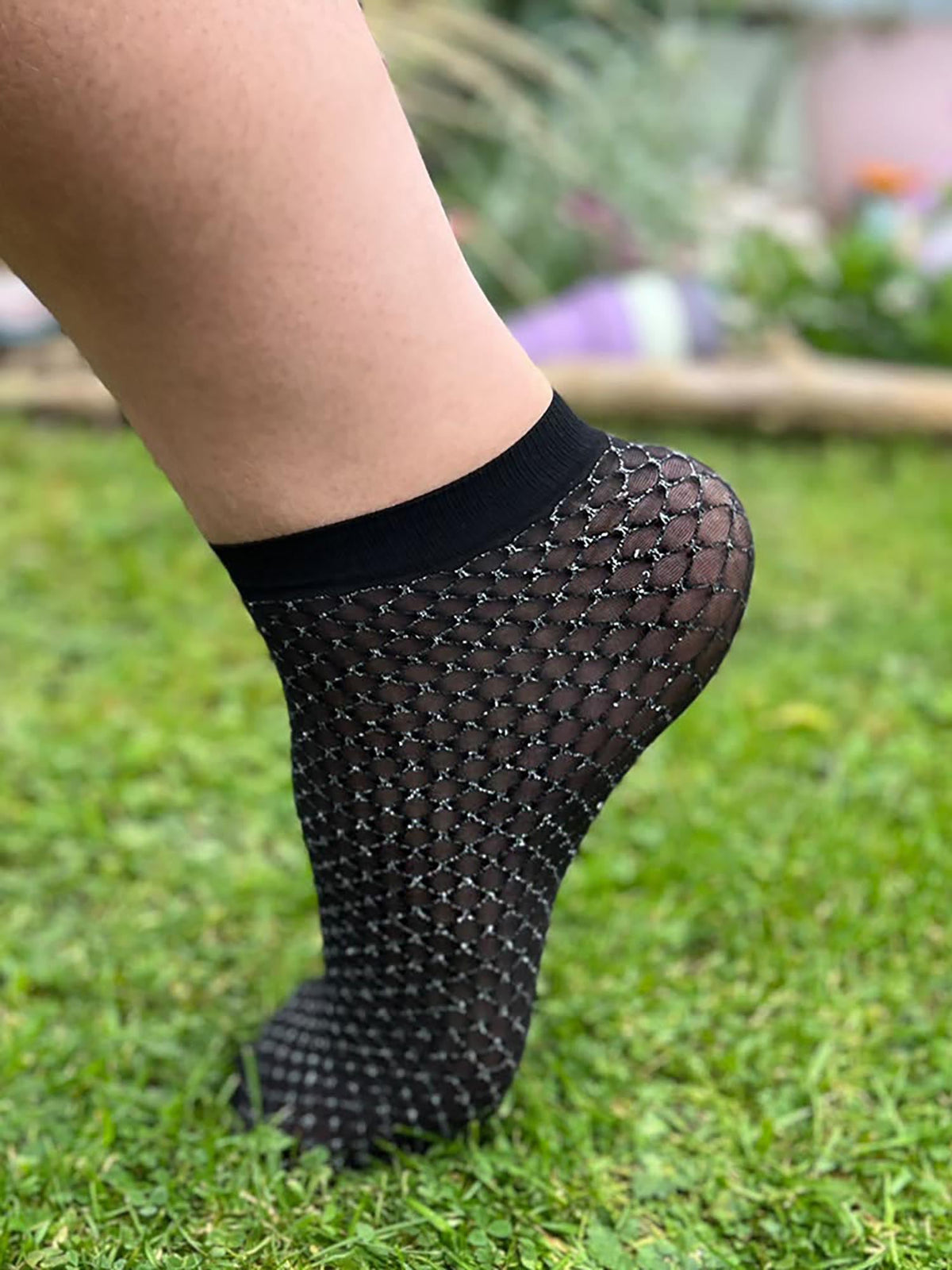 Blackadder Ankle Socks - Silver