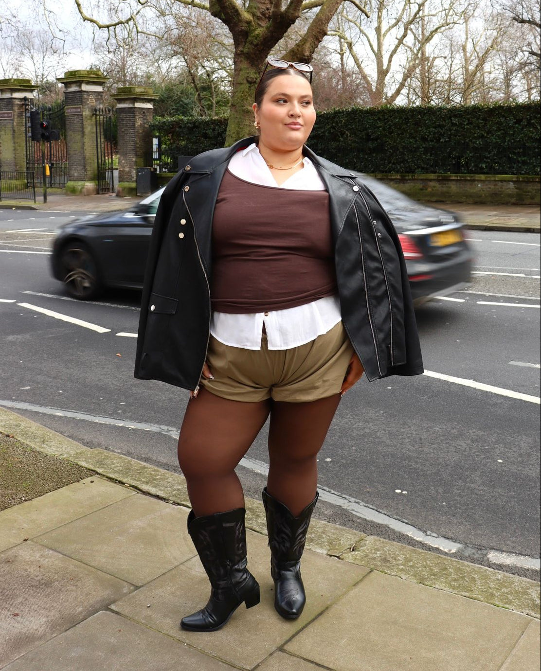 50 Denier Tights - Hot Chocolate
