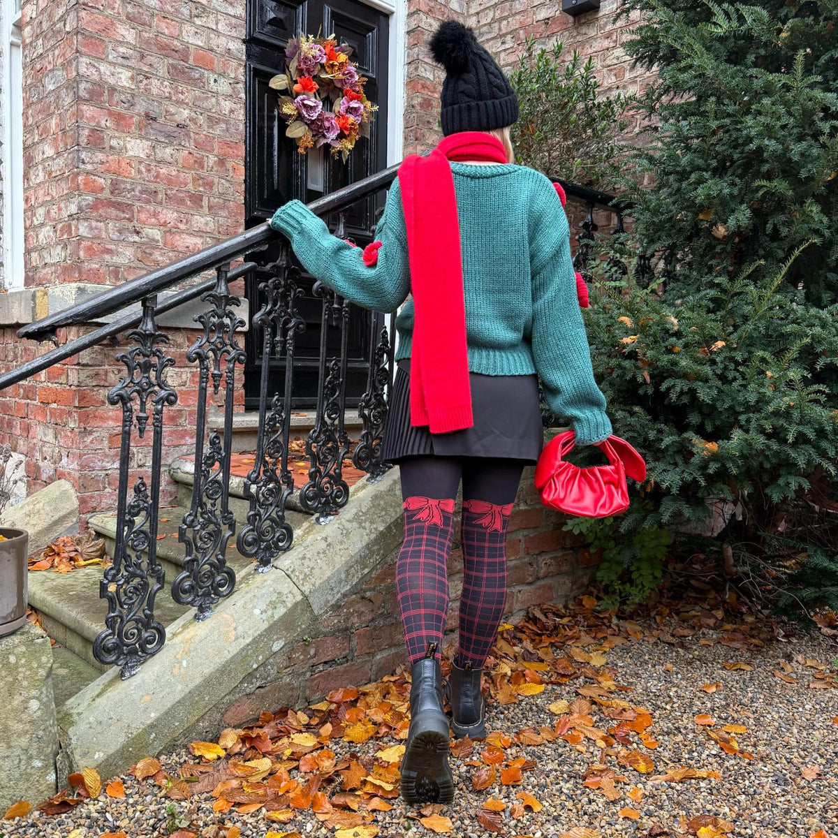 80 Denier Opaque Tights - Gift Wrapped