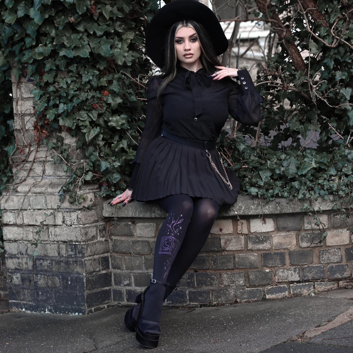 80 Denier Opaque Tights - Tarot