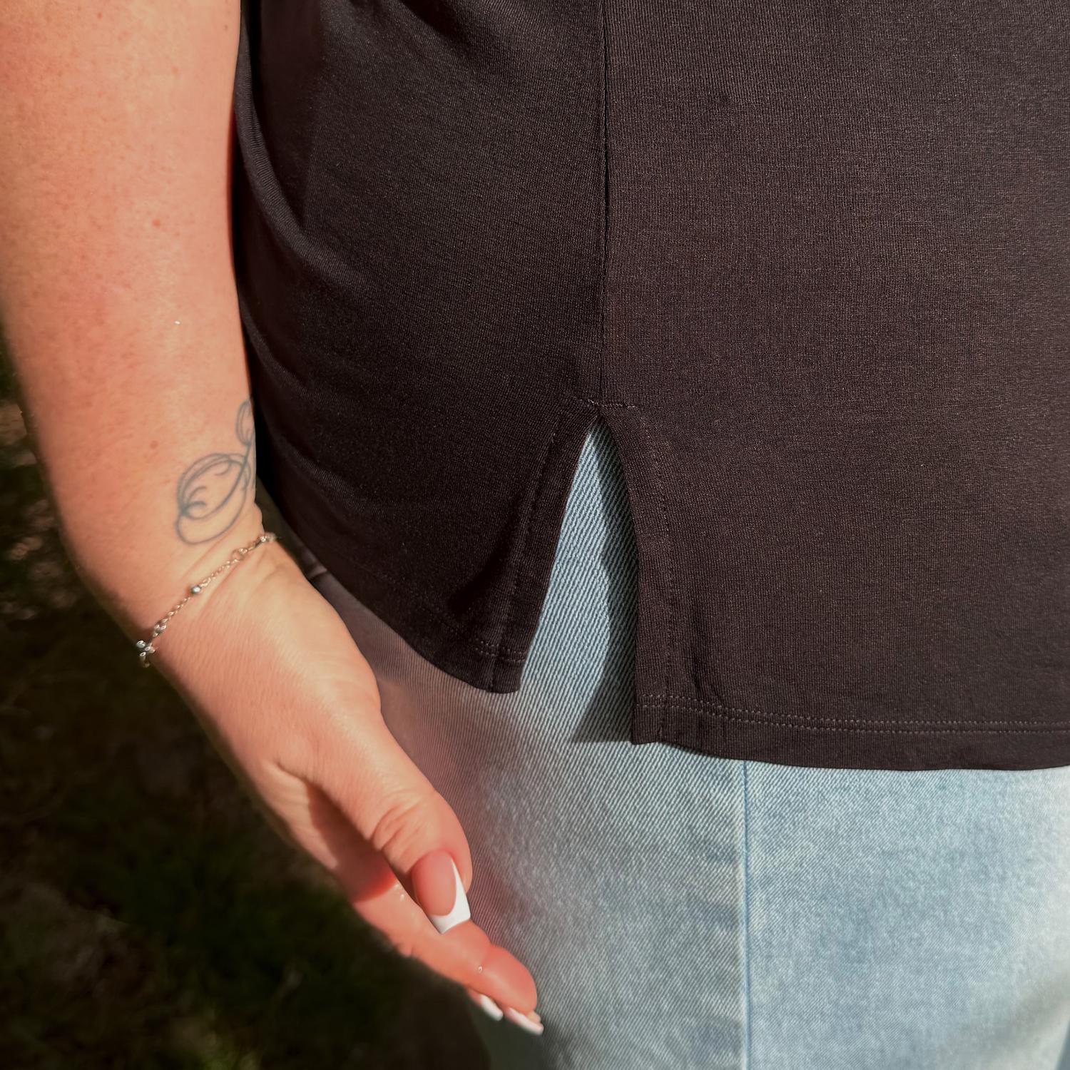 Camiseta Bamboo Lounge - Negra