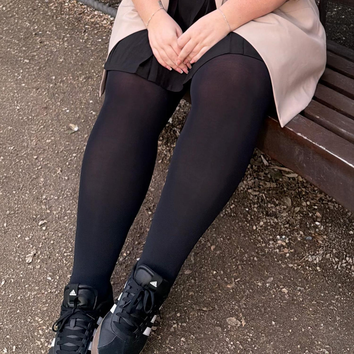 Stay Cool 80 Denier-tights - Svart