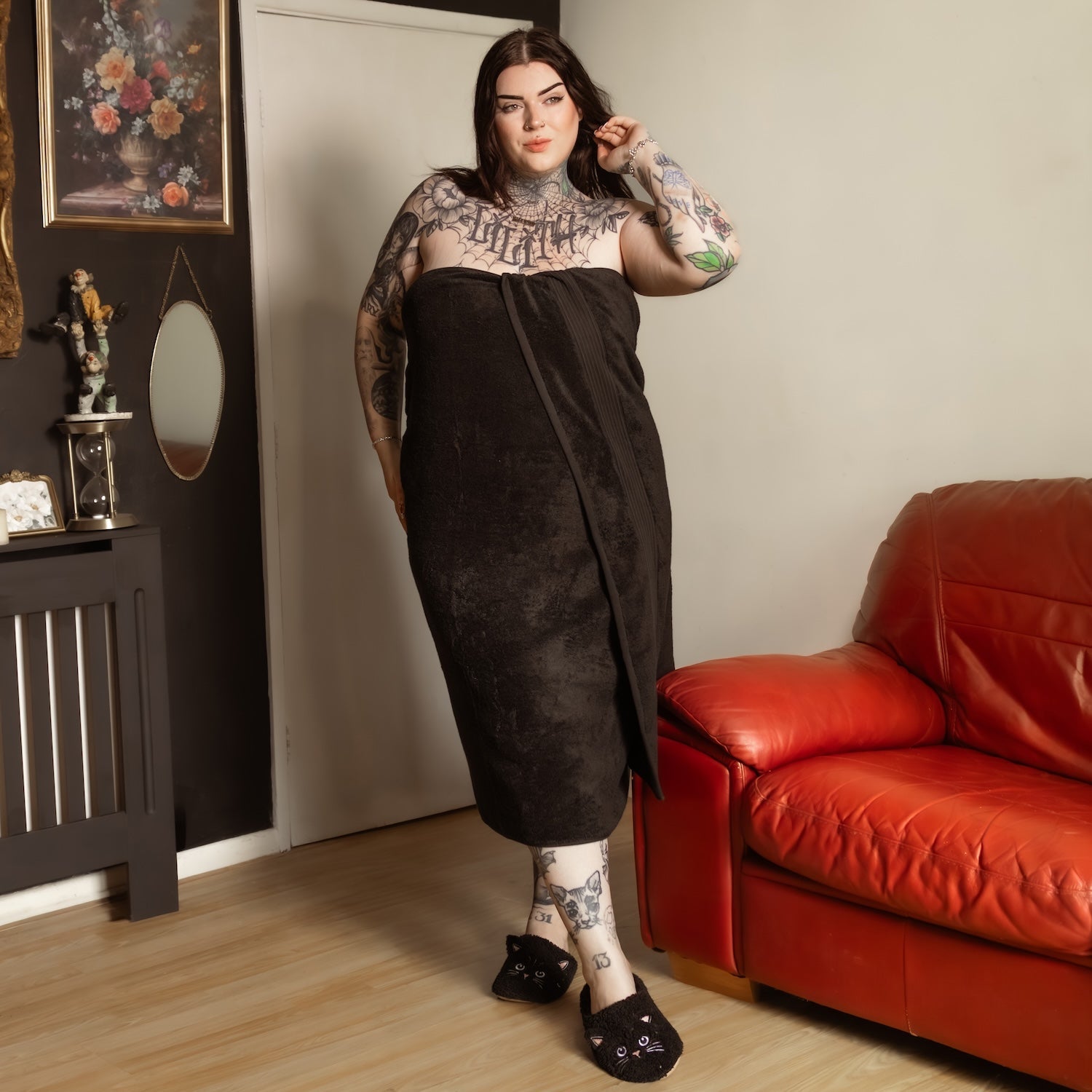 Asciugamano Big Softee - Nero