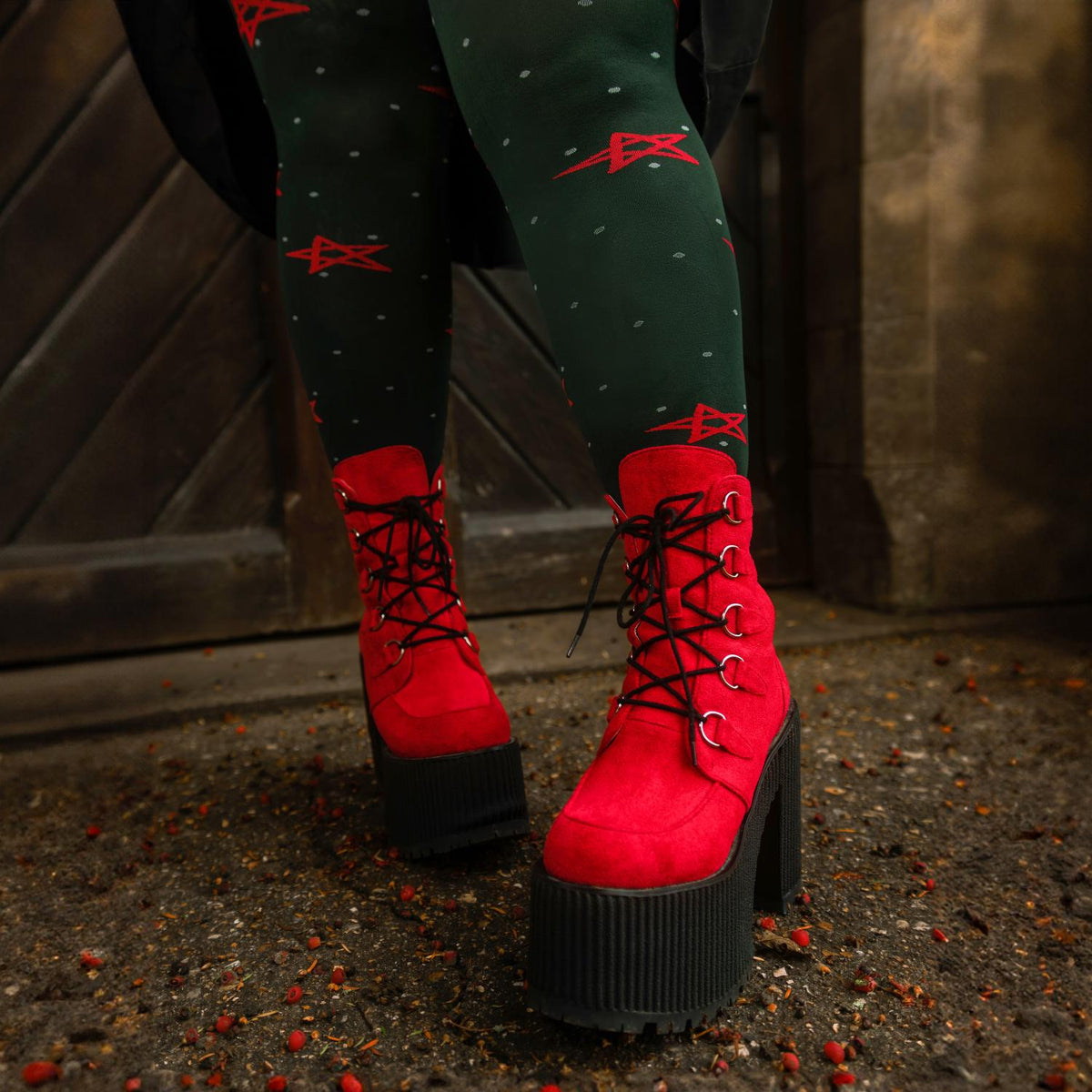 Meias opacas 80 denier - Woodland Magick