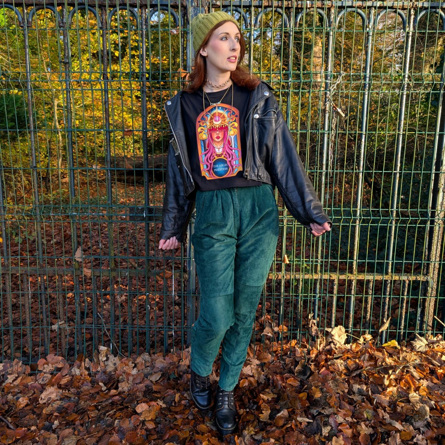 Major Arcana Boxy Tee - II The High Priestess