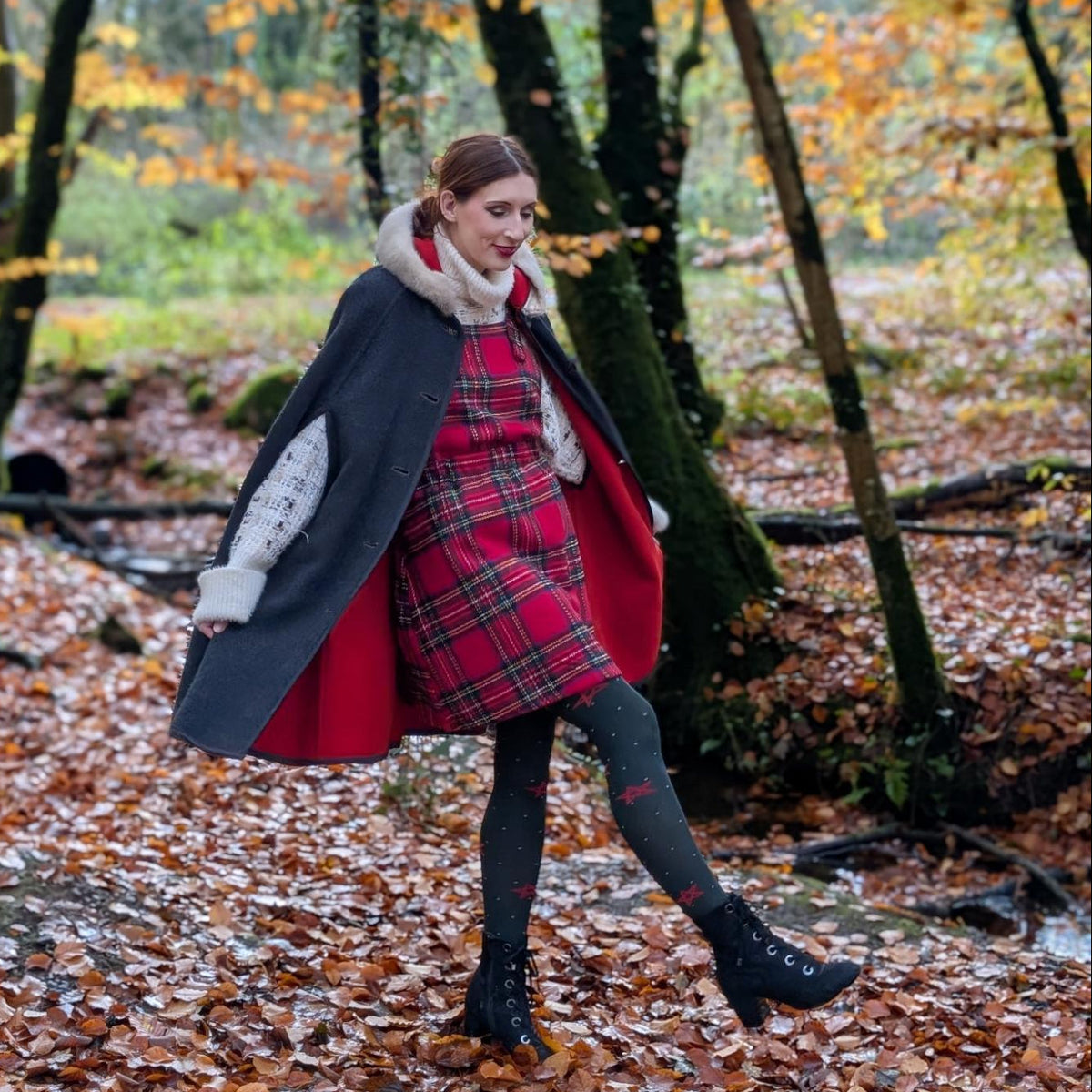 Meias opacas 80 denier - Woodland Magick