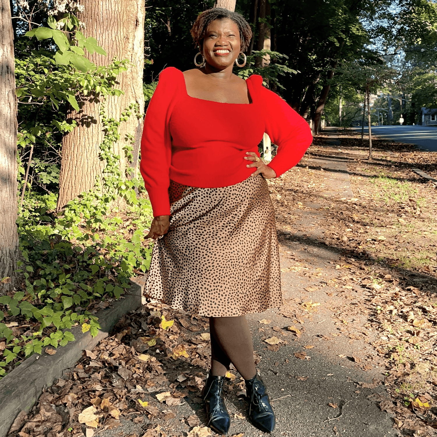 Rajstopy uciskowe Huggy Light - gorąca czekolada