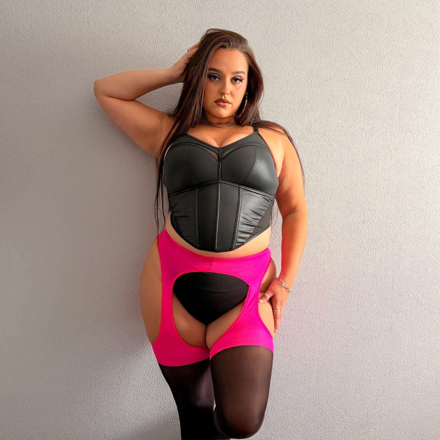 Neon Mock Garters - Totally Bitchin