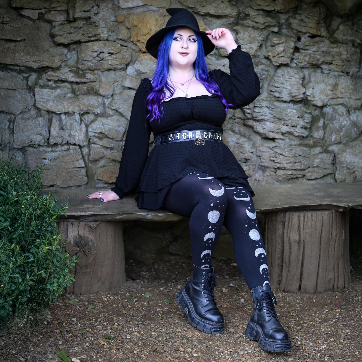 Collant coprenti da 80 denari - Fasi lunari