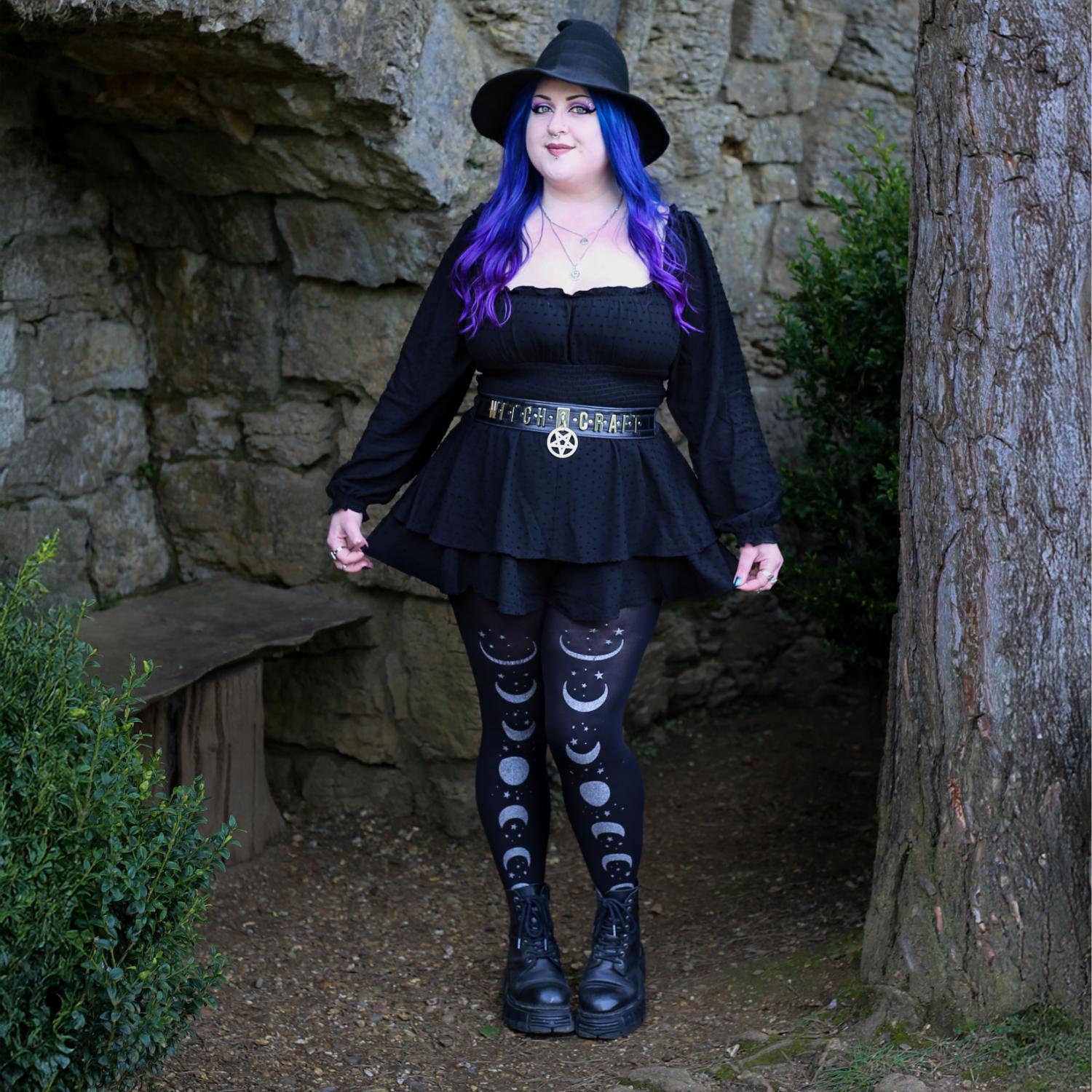 Collant coprenti da 80 denari - Fasi lunari