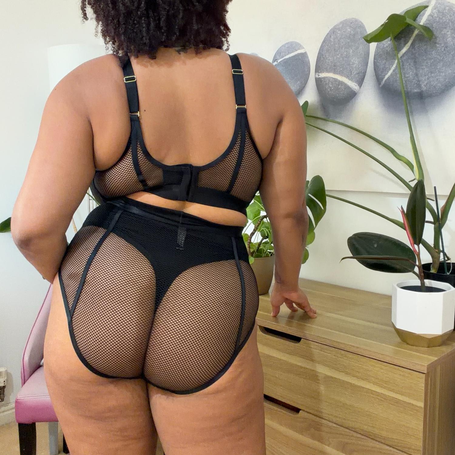 Kitty Fishnet Knickers