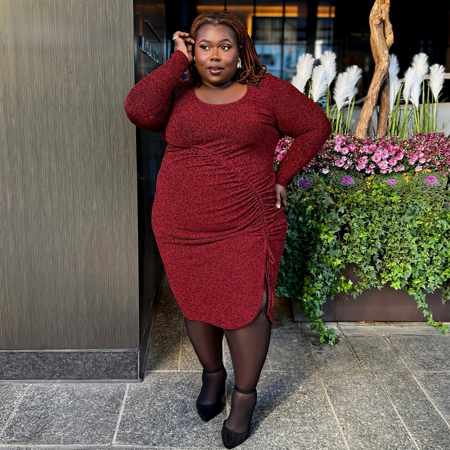 long sleeve maroon dress plus size Lurex - Bordeaux - Tights & Clothes In Sizes 32-66 Size:6 years (116 cm) THIN STRAPS FAUX LEATHER _okendo:syndication_key:CL136282113 Perfect for stylish bridesmaids