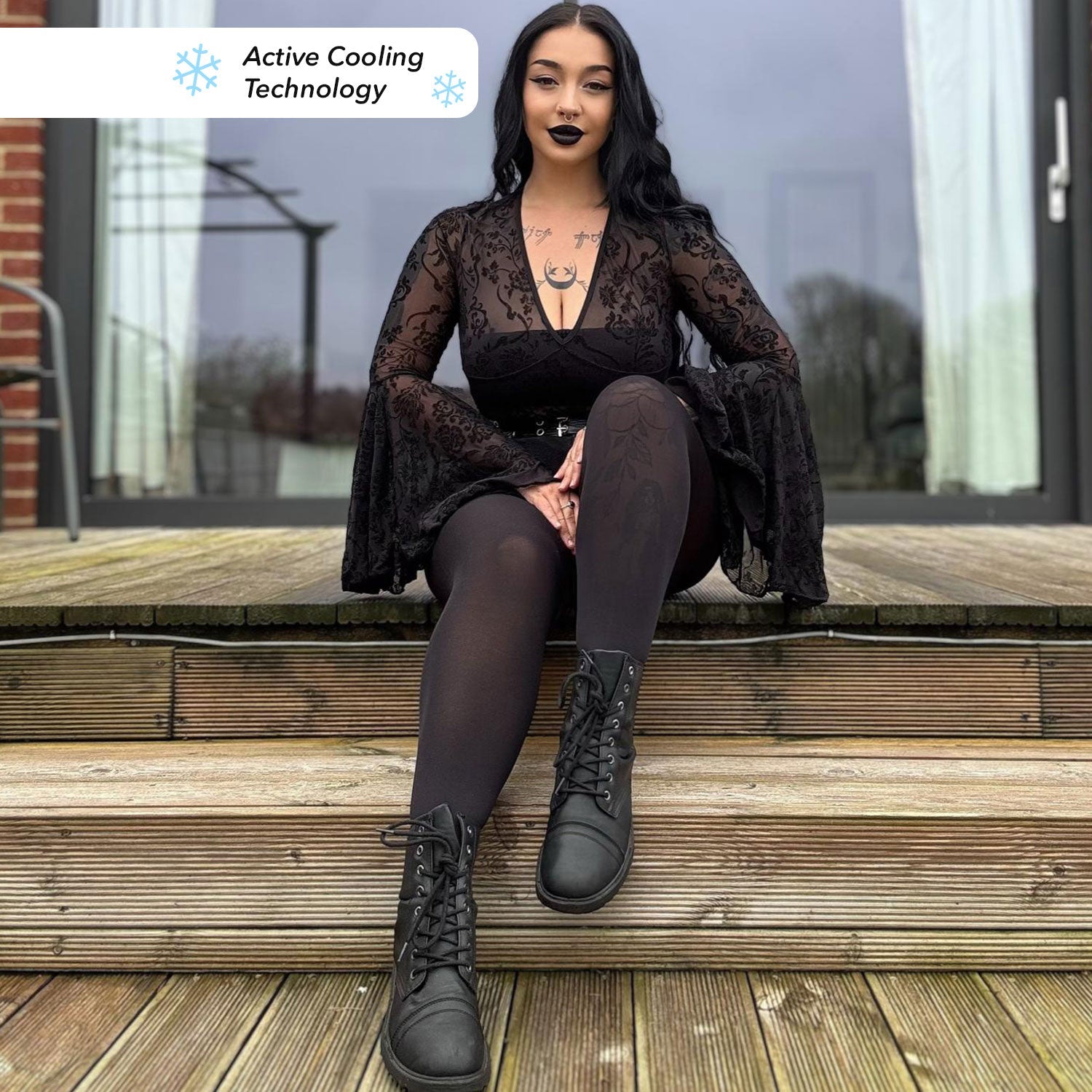 Cooling Tights - 80 Denier | Black Tights | Snag – Snag EU
