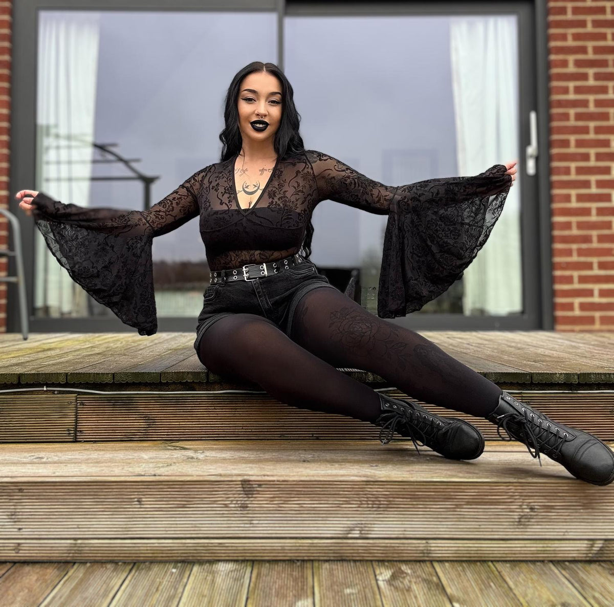 Stay Cool 80 Denier-tights - Svart