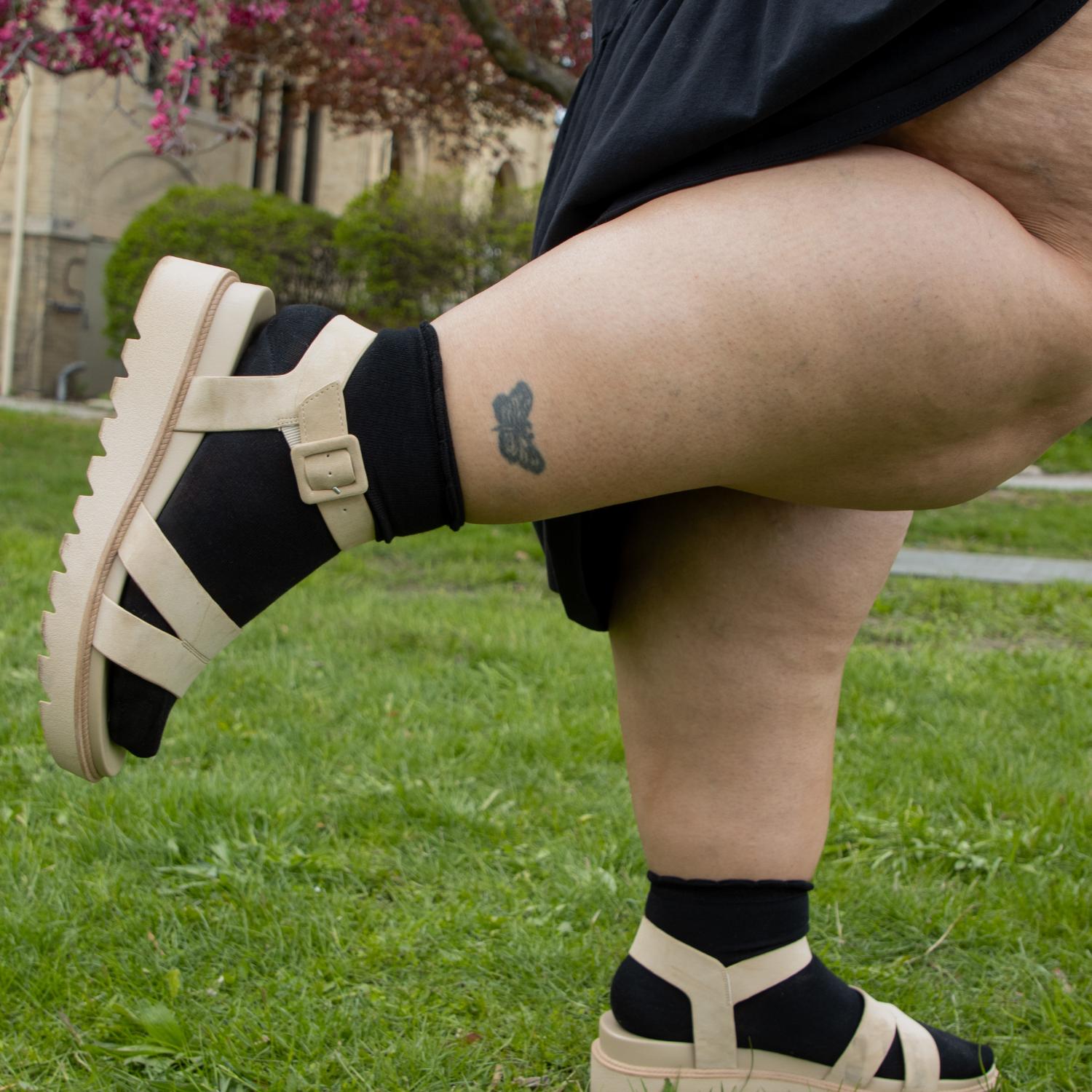 Calcetines cortos de bambú Ultimate - 5 pares en negro