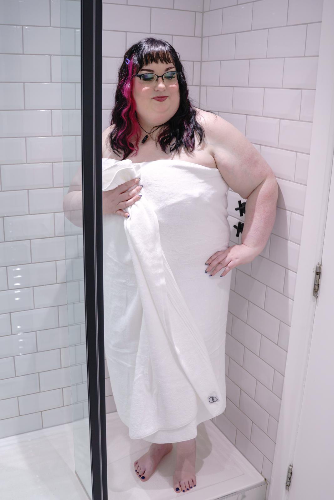 Big Softee håndklæde - hvid