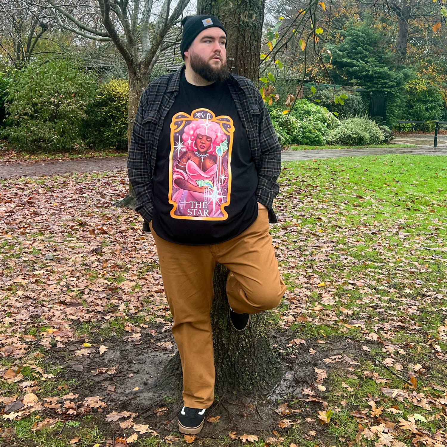 Camiseta Unisex Arcanos Mayores - XVII La Estrella