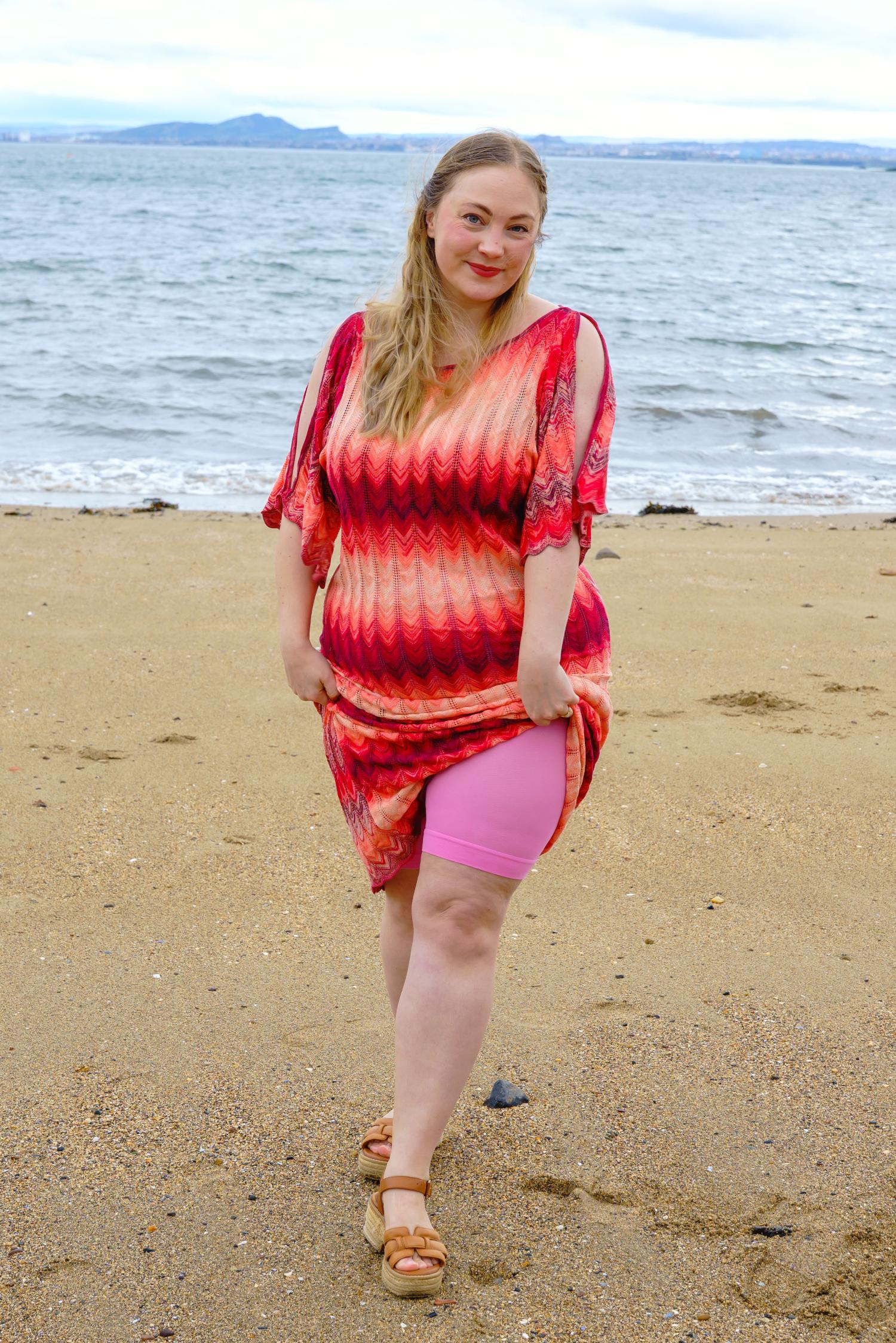 Stay Cool Chub Rub Shorts - Dragon Fruit