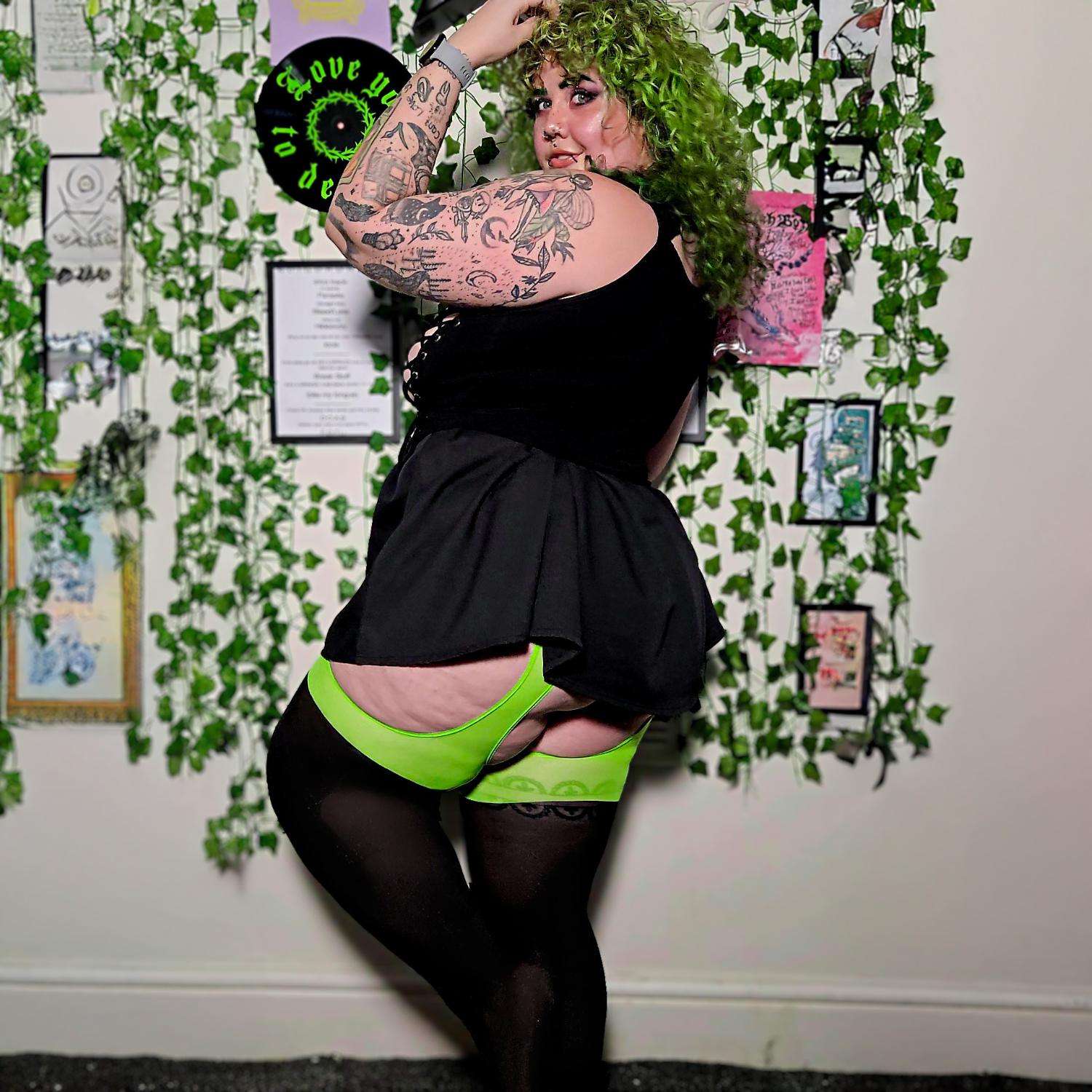 Neon Mock Garters - Wicked