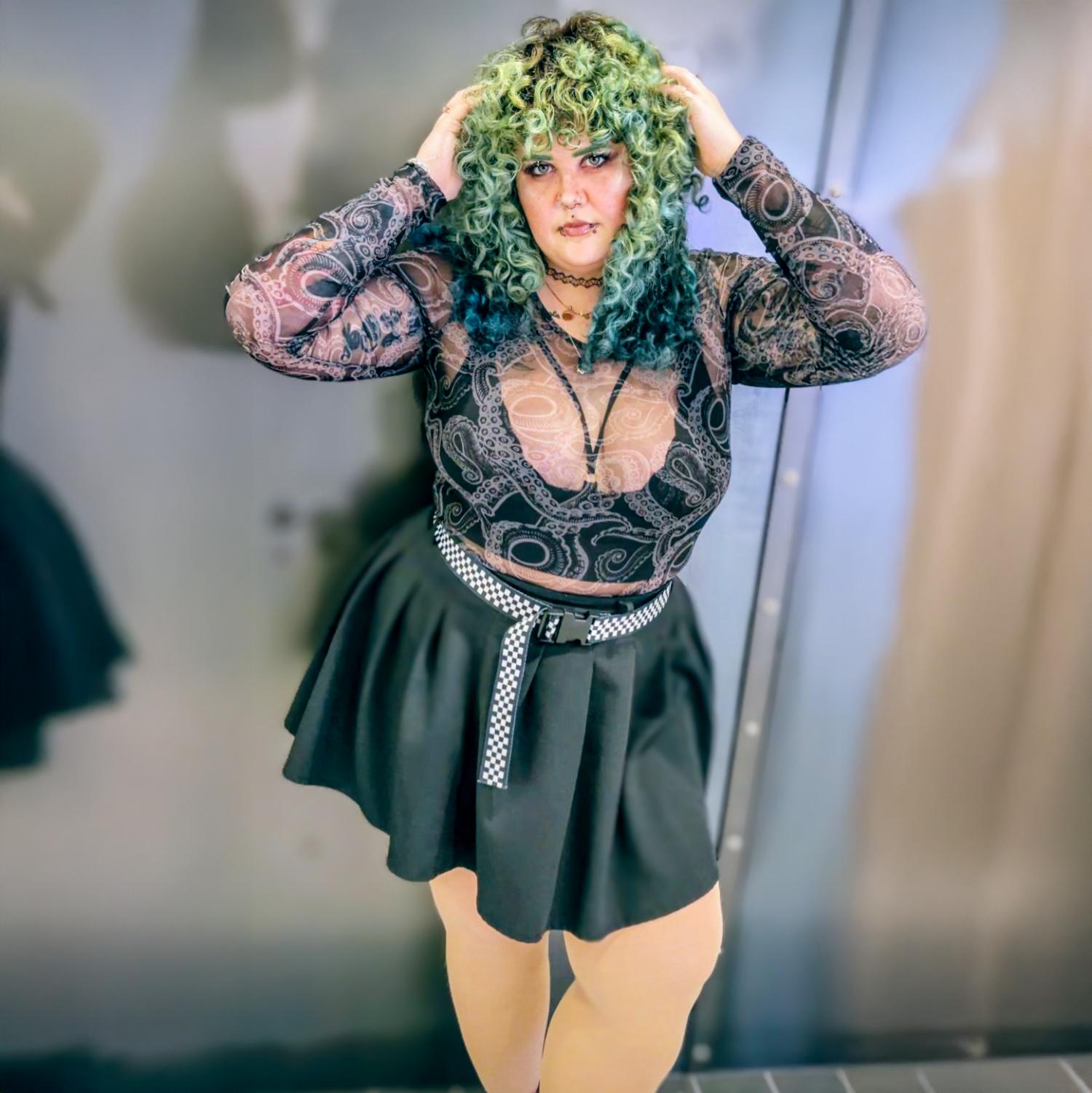 Kraken's Embrace Mesh Top