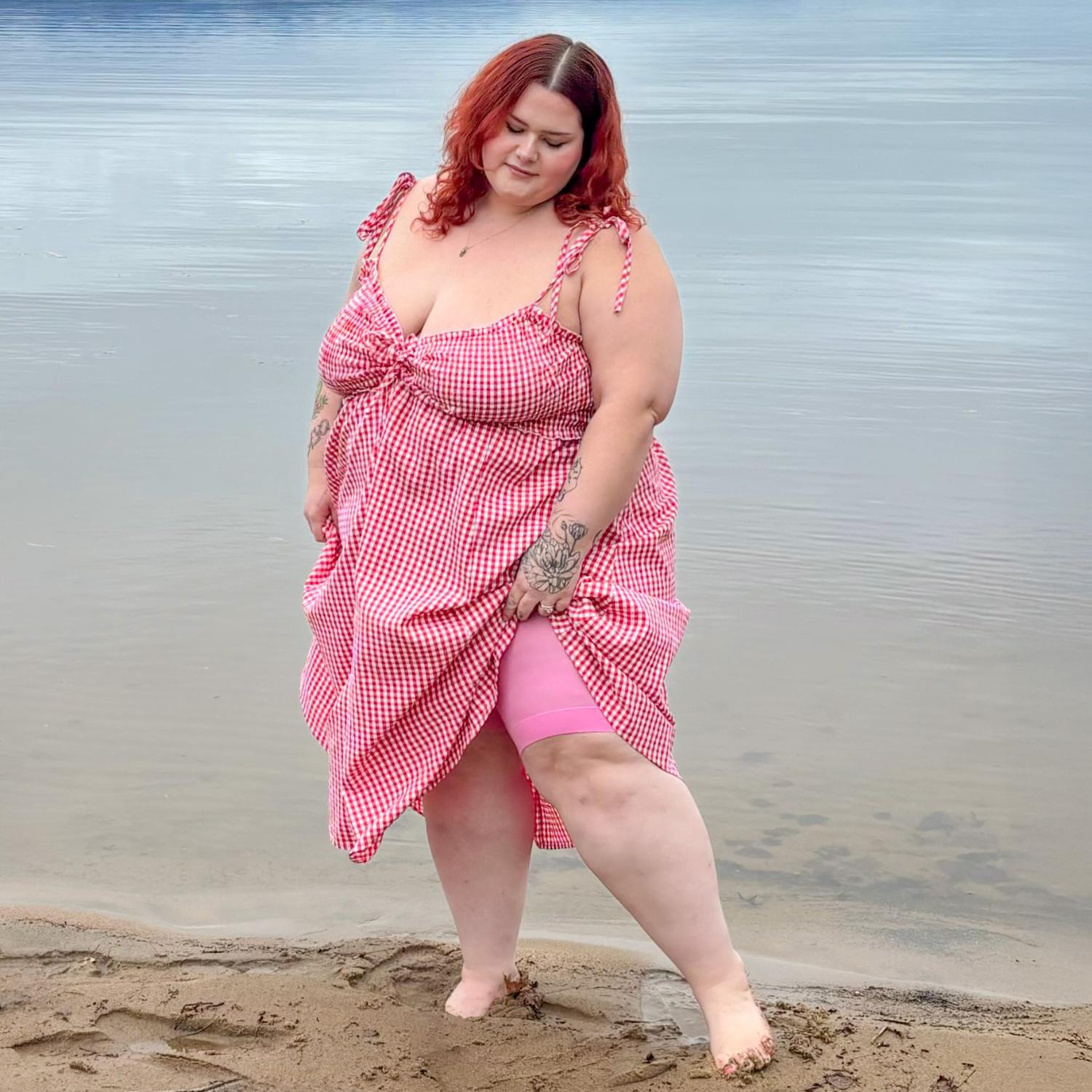 Stay Cool Chub Rub Shorts - Dragon Fruit