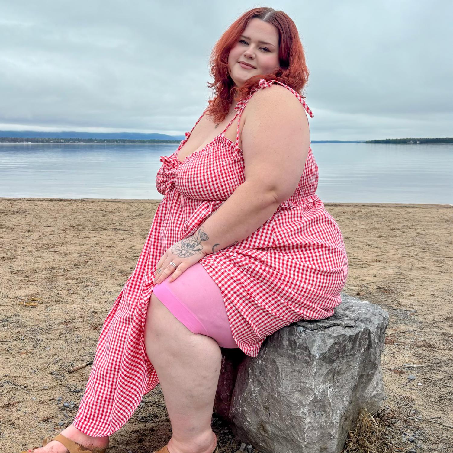 Stay Cool Chub Rub Shorts - Dragon Fruit