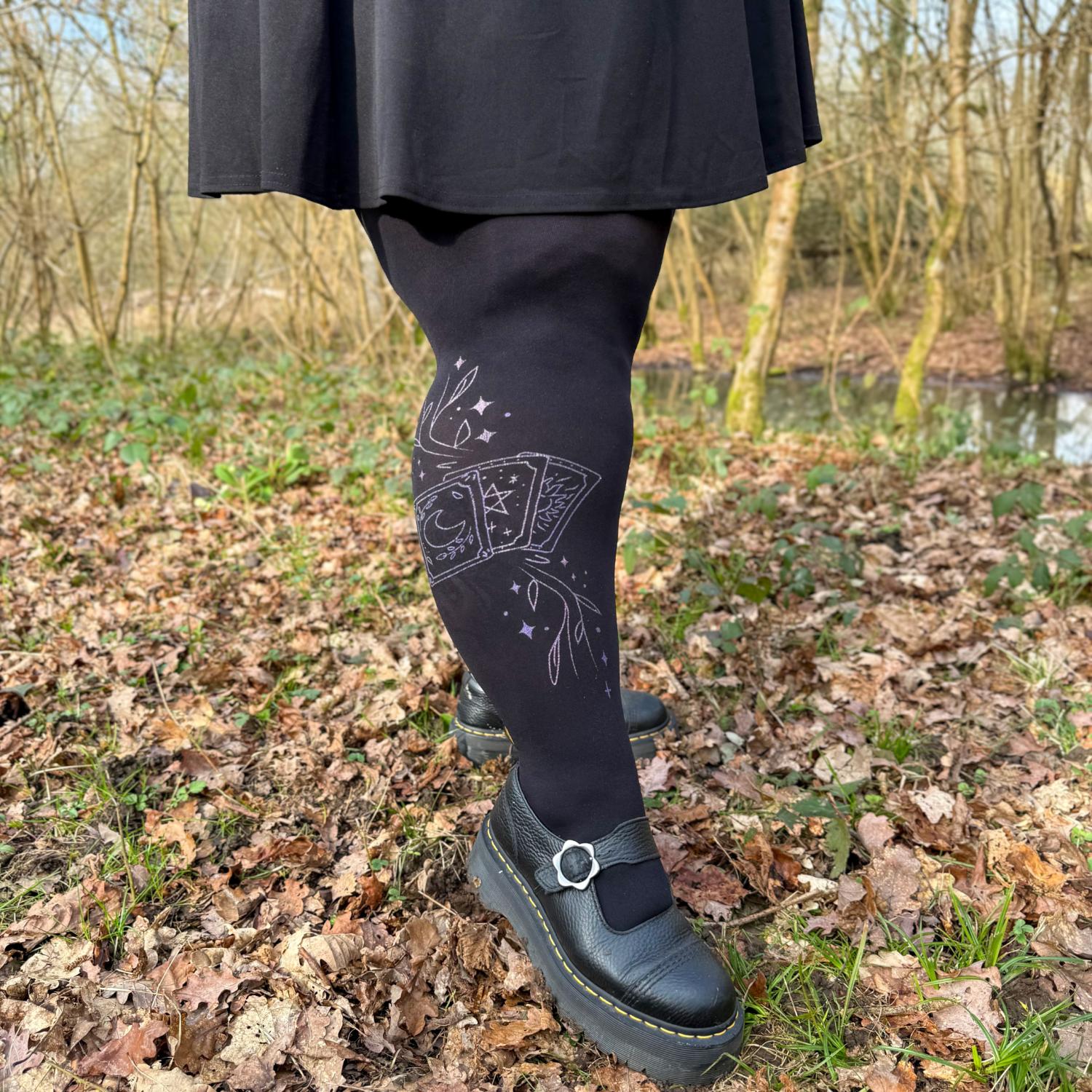 80 Denier Opaque Tights - Tarot