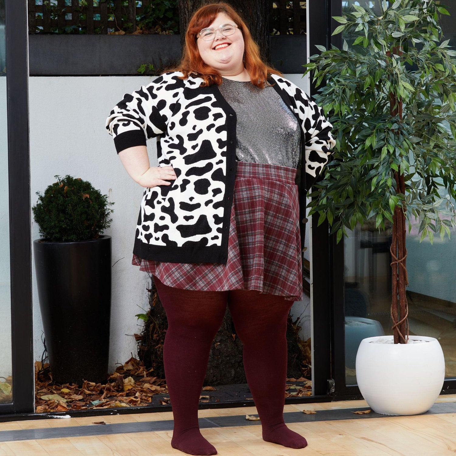 Collant in lana merino - Red Velvet Cake - Snag