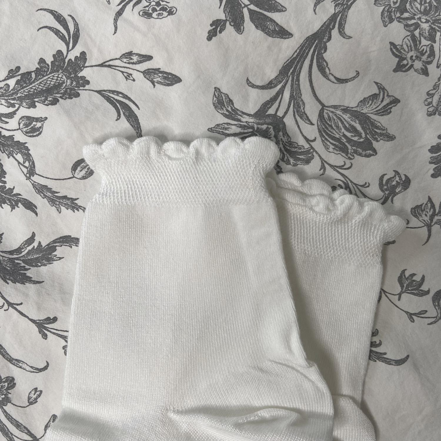 Chaussettes courtes en bambou Ultimate - Blanc