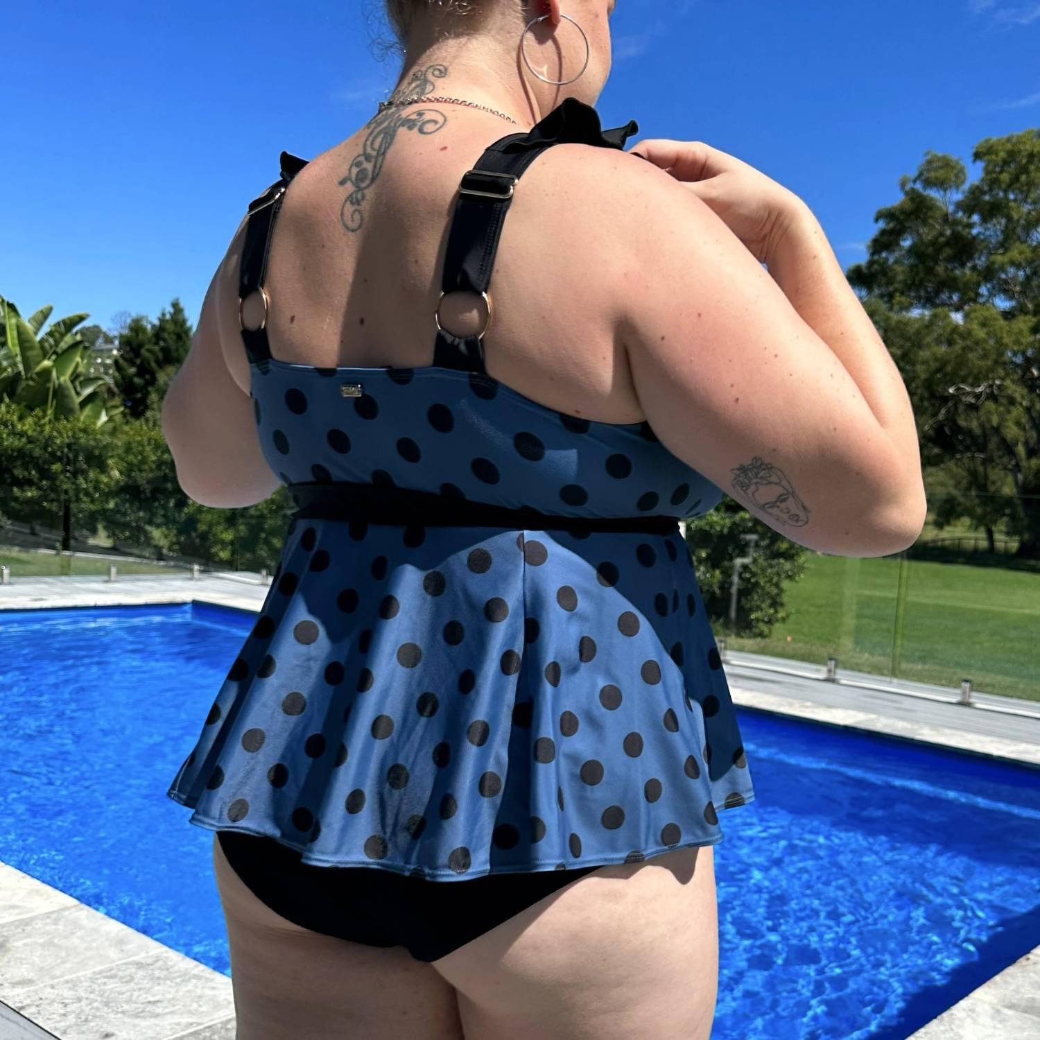 Beam Me Up Tankini-top – Polka – Snag
