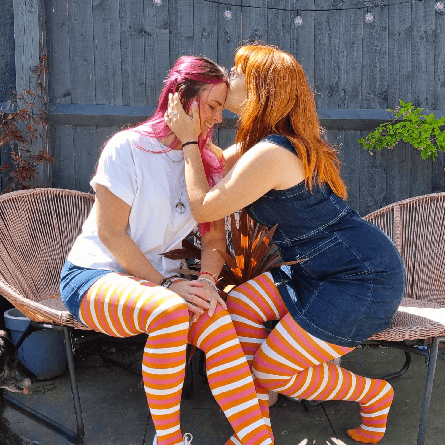 Pride-strømpebukser - Ruby