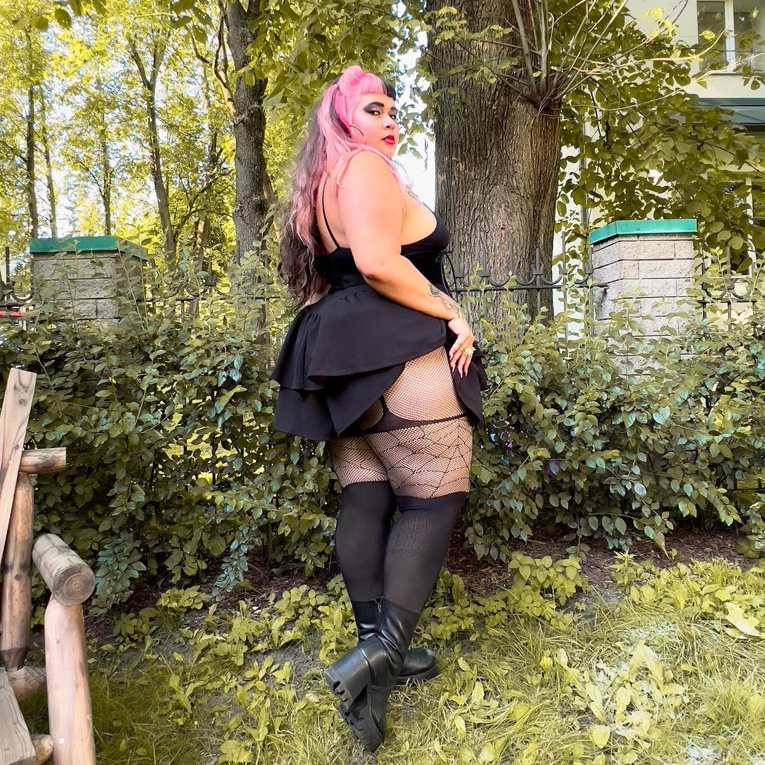 Venom Mock Strømpebånd