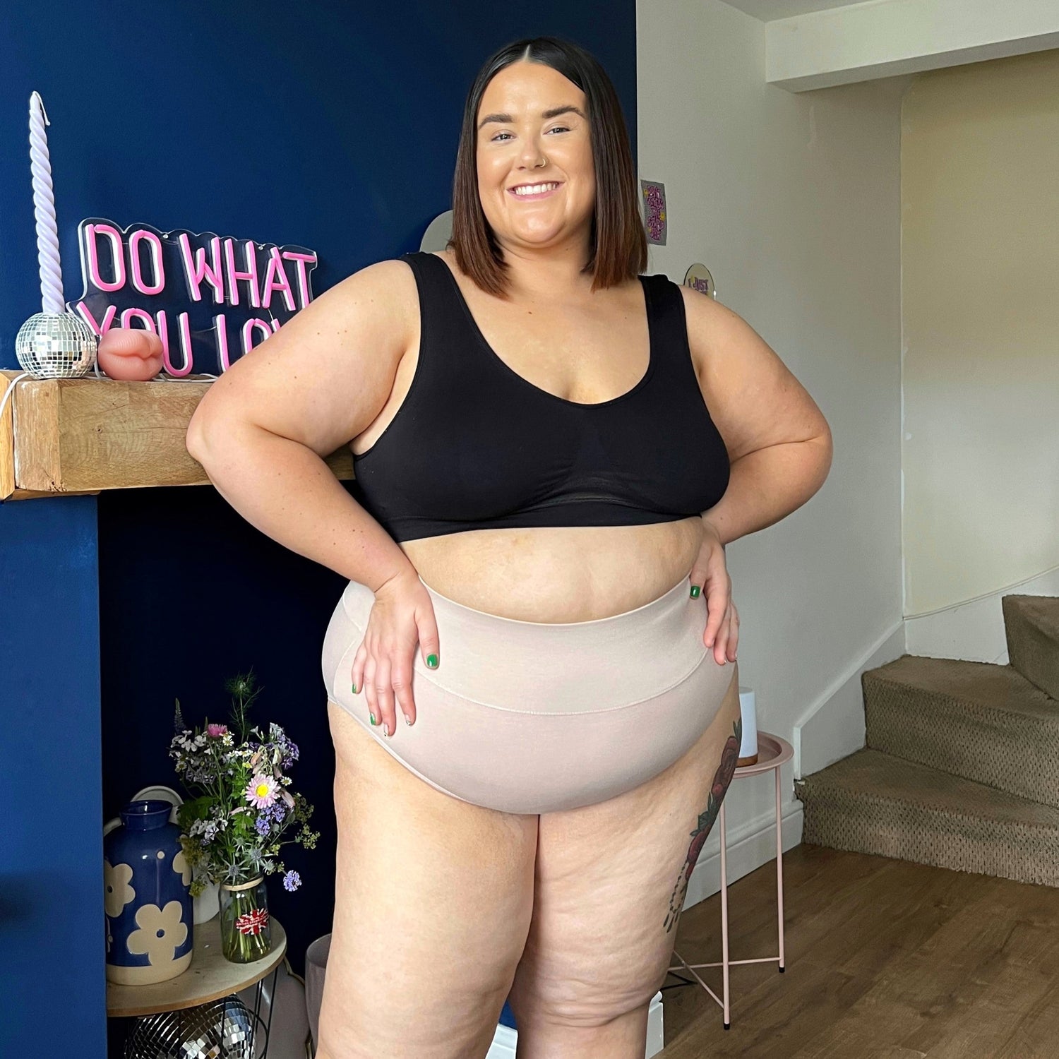 Trusser i økologisk bomuld - Milk Bottle