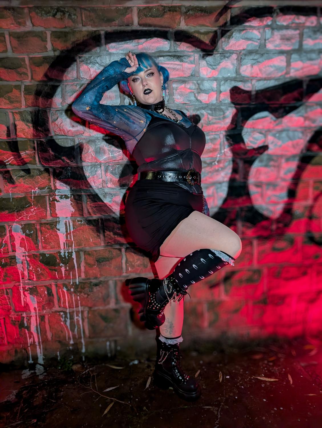 Mini blyantnederdel - Sort (V2)