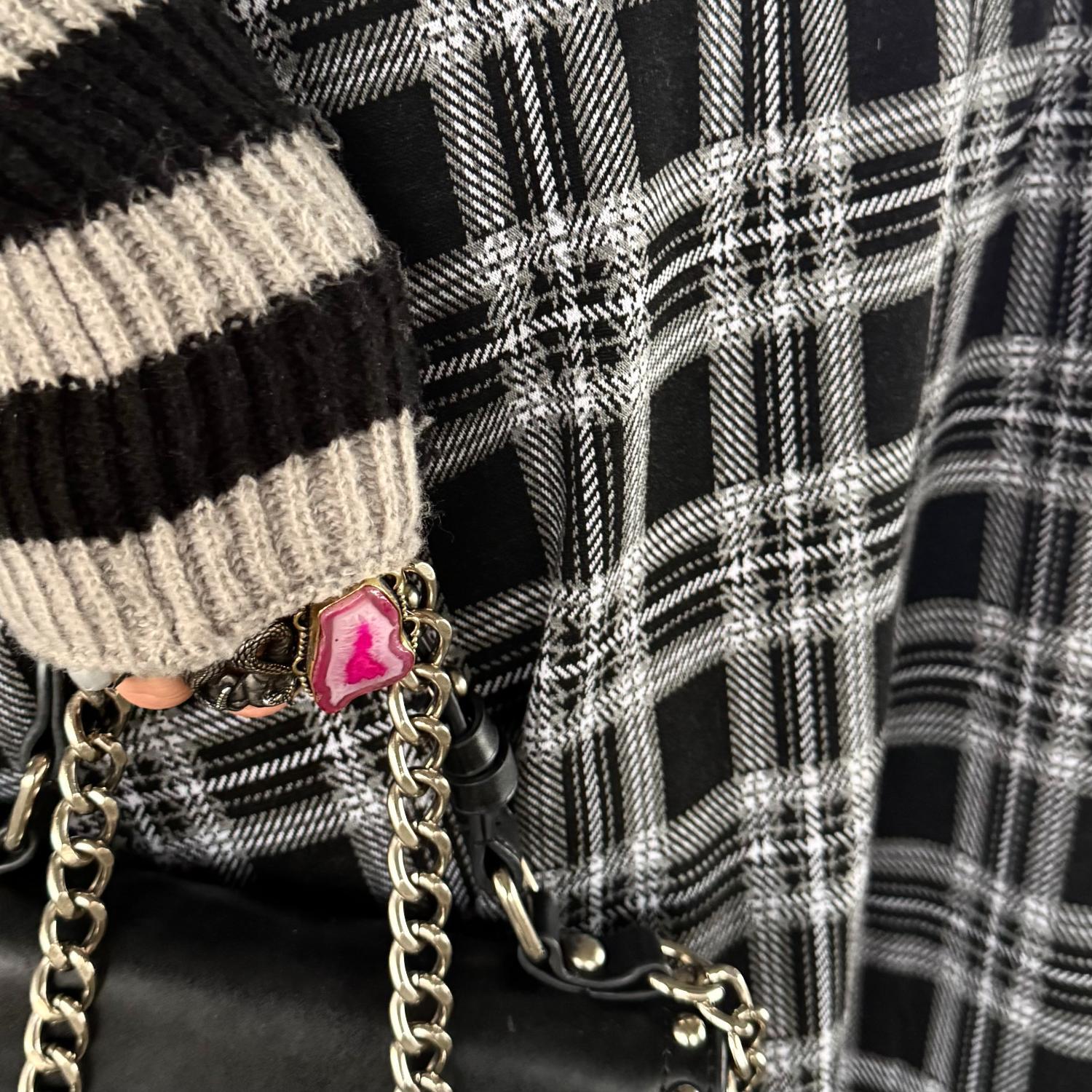 Plaid Flare Skirt - Cairn