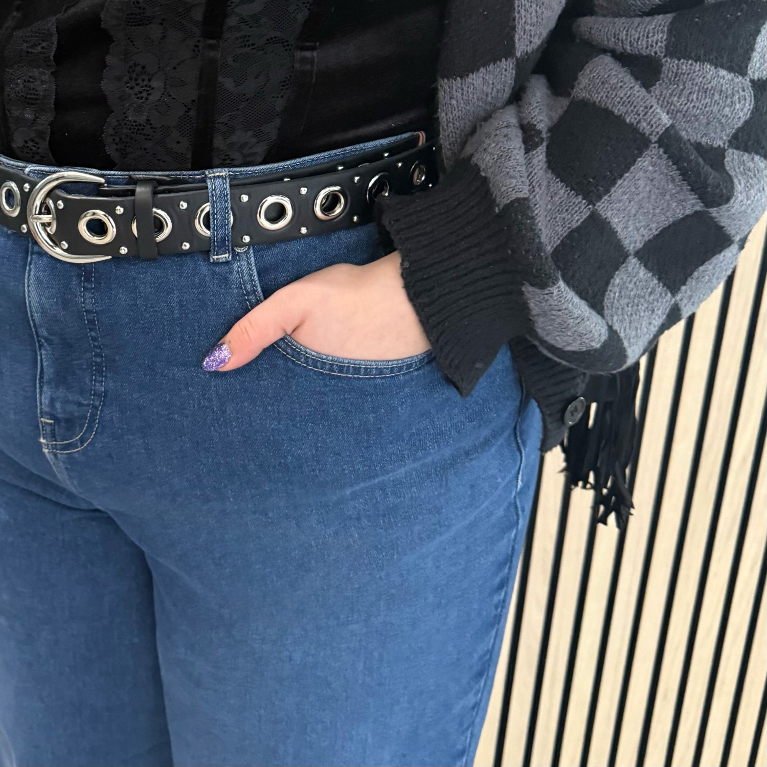 Økologiske jeans med brede ben - Atlantic