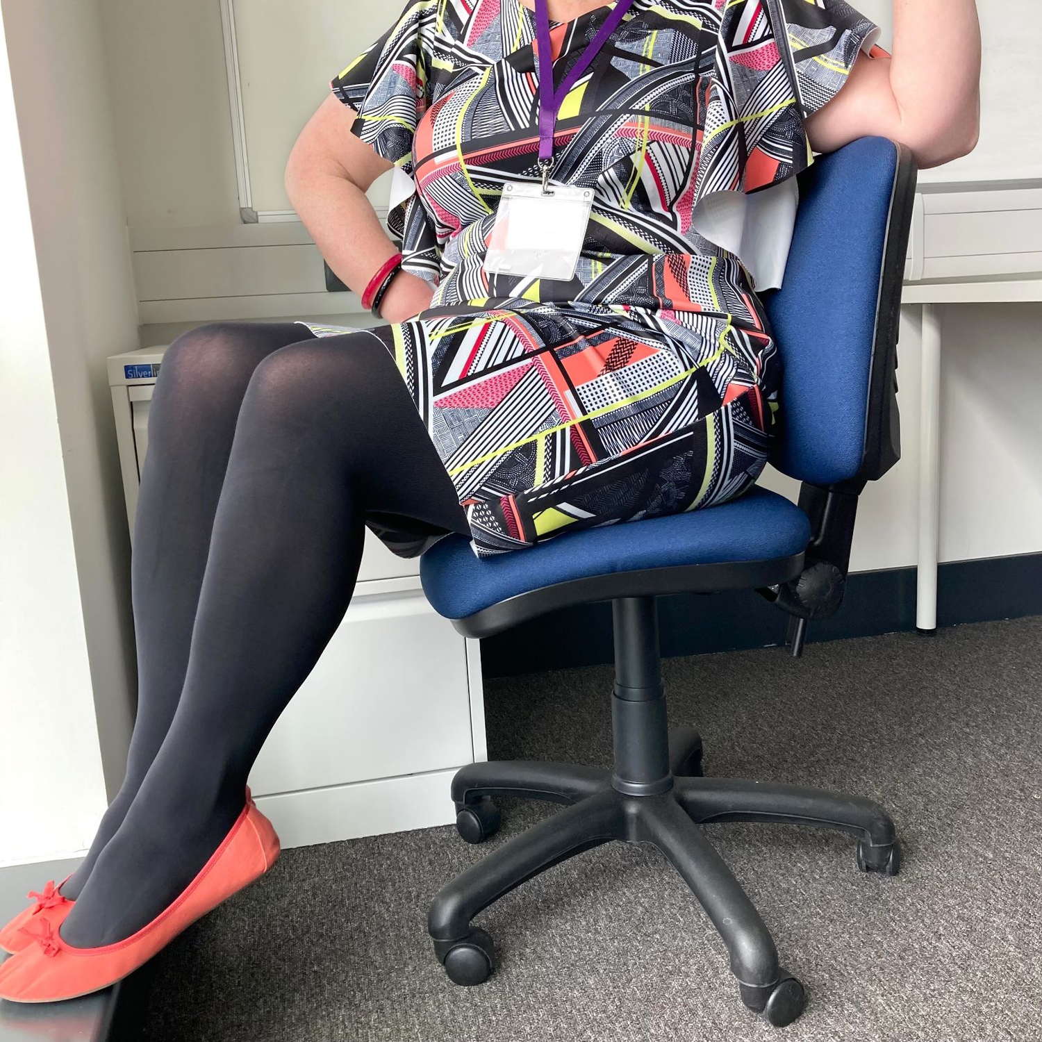 Huggy Light kompressionsstrømpebukser - Sort