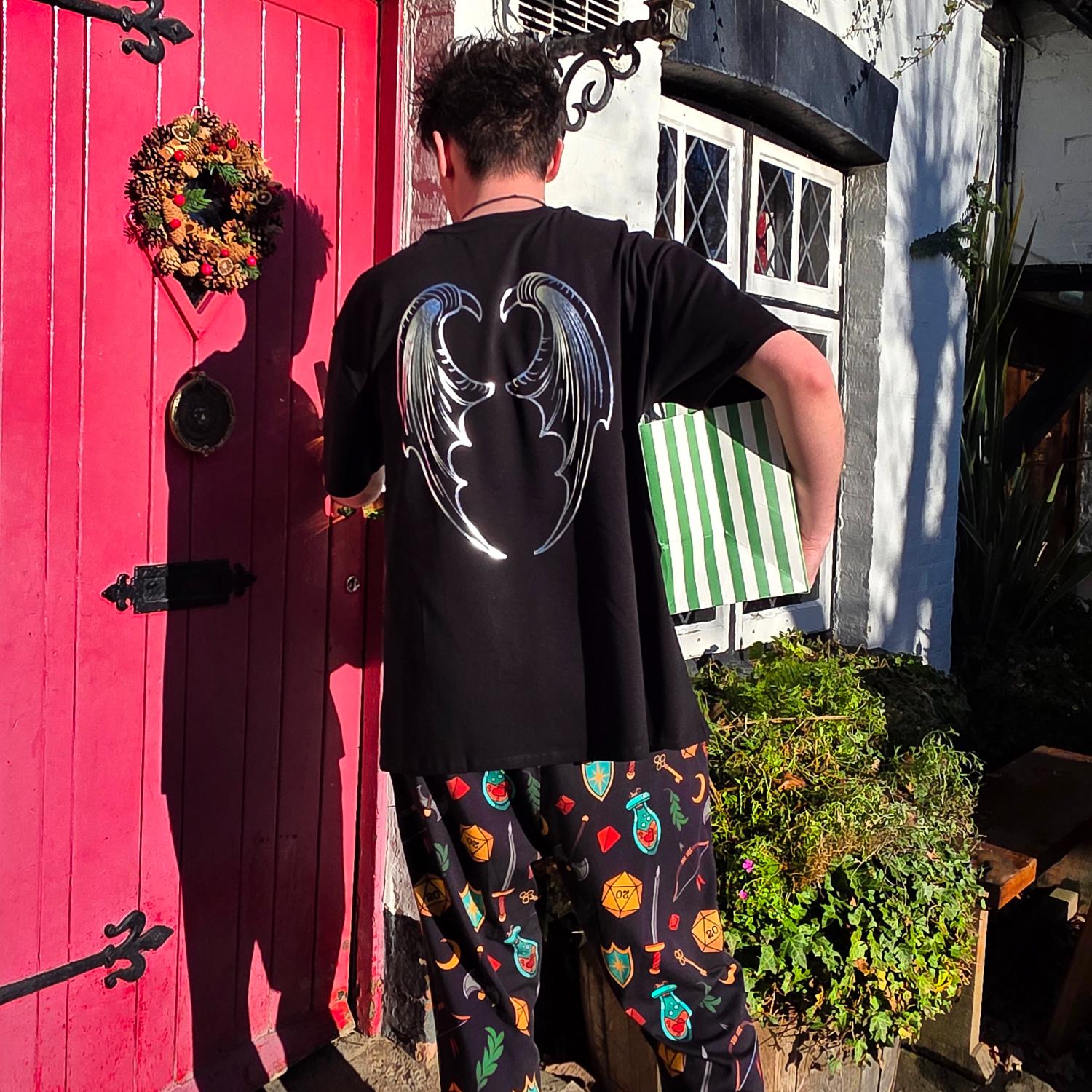 ACOTAR T-shirt i økologisk bomuld - Wing Span