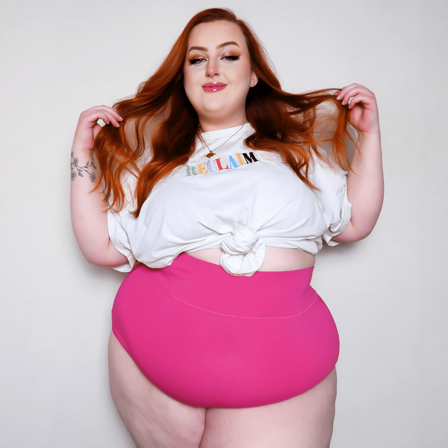 Super højtaljede knickers i økologisk bomuld - Barbara