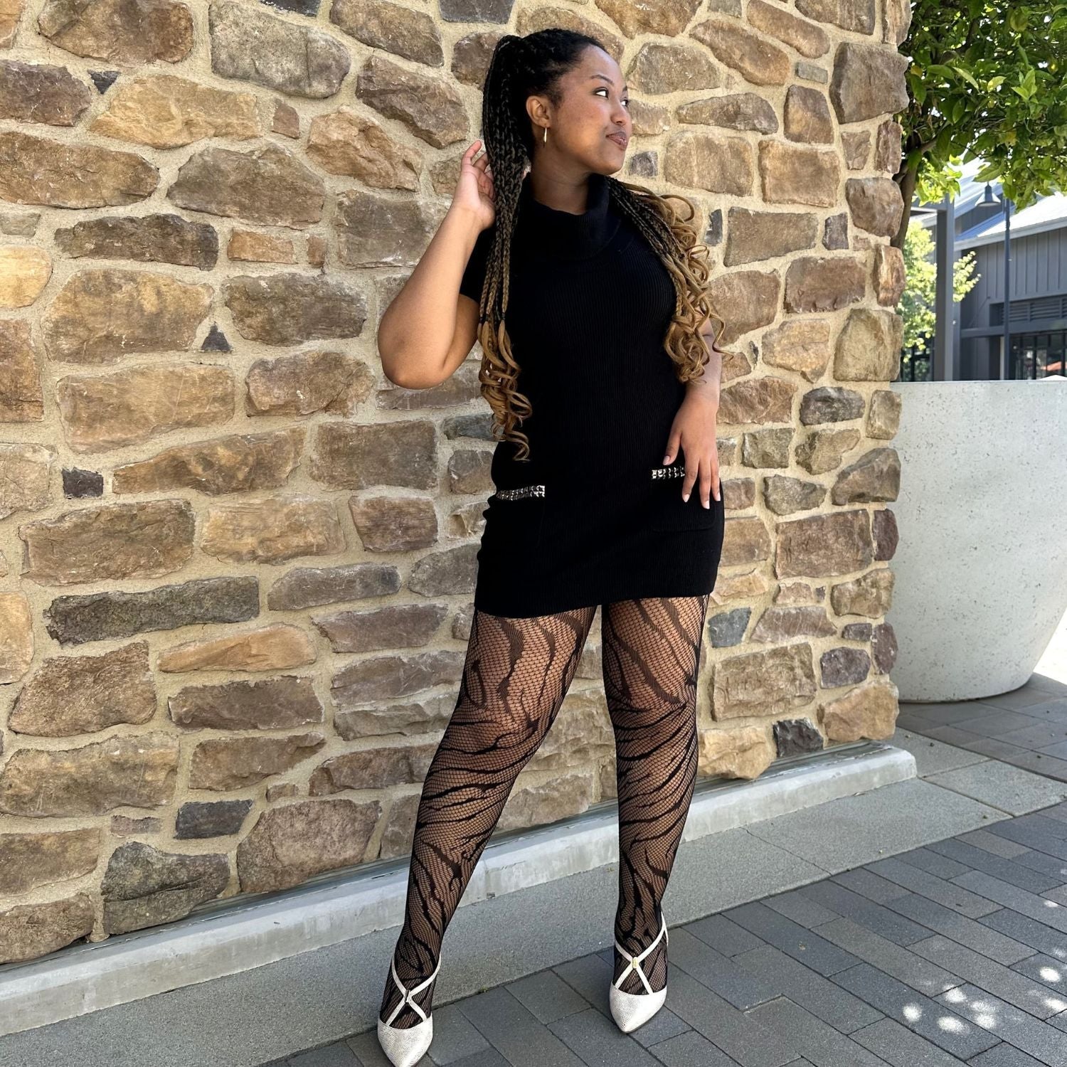 Feline Myself - Tigerstribet fiskenet