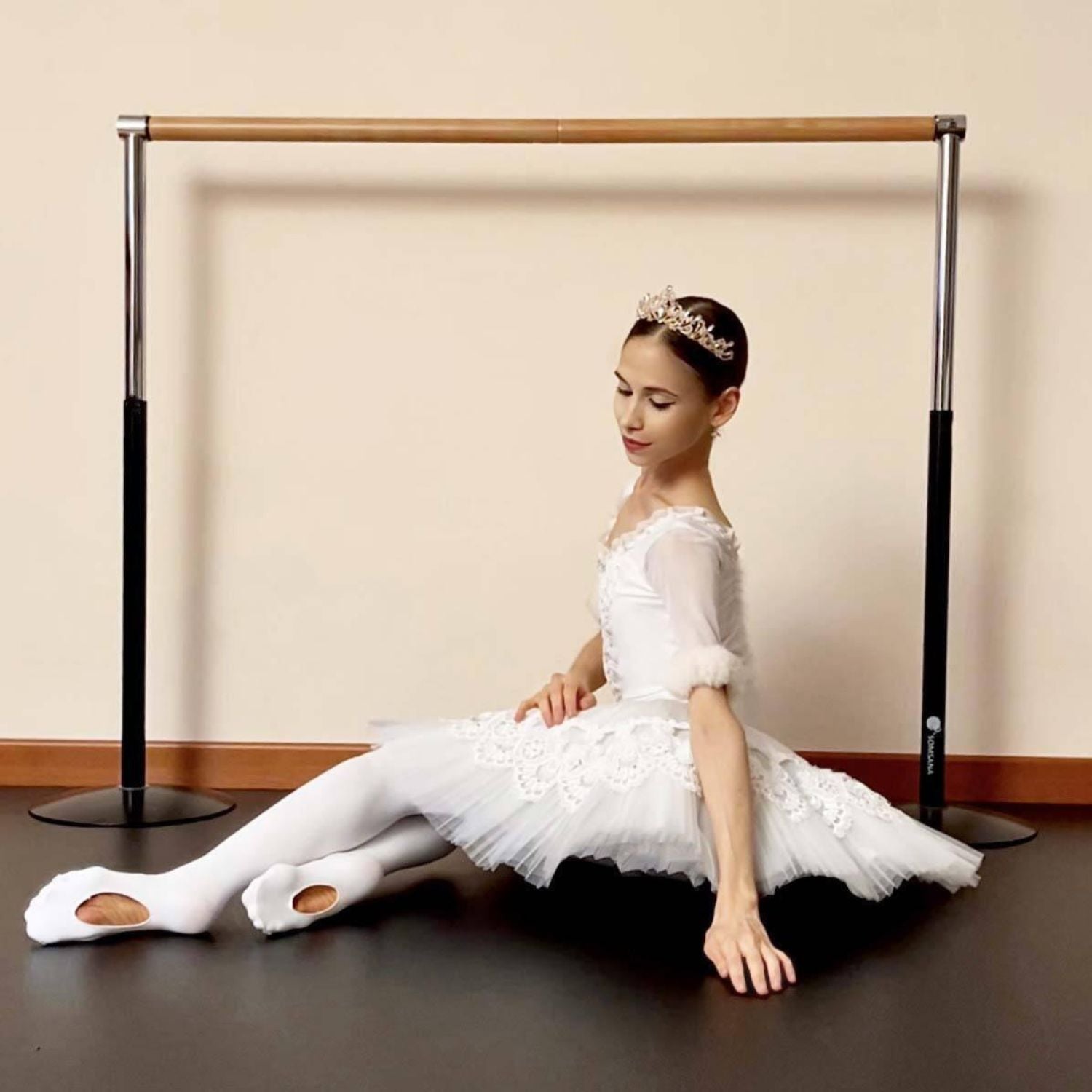 Konvertible dansetights - hvid