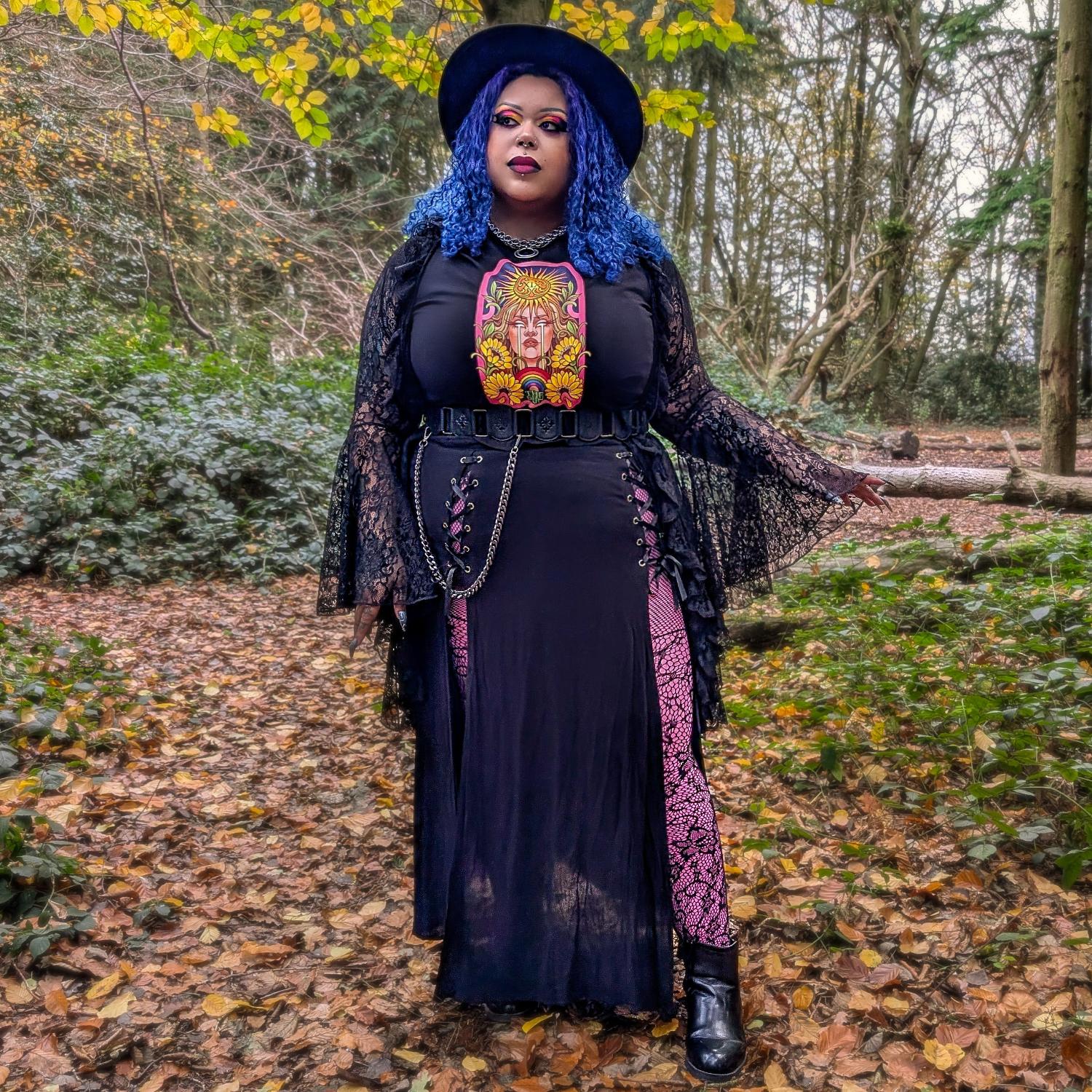 Major Arcana Baby Tee - XIX Solen