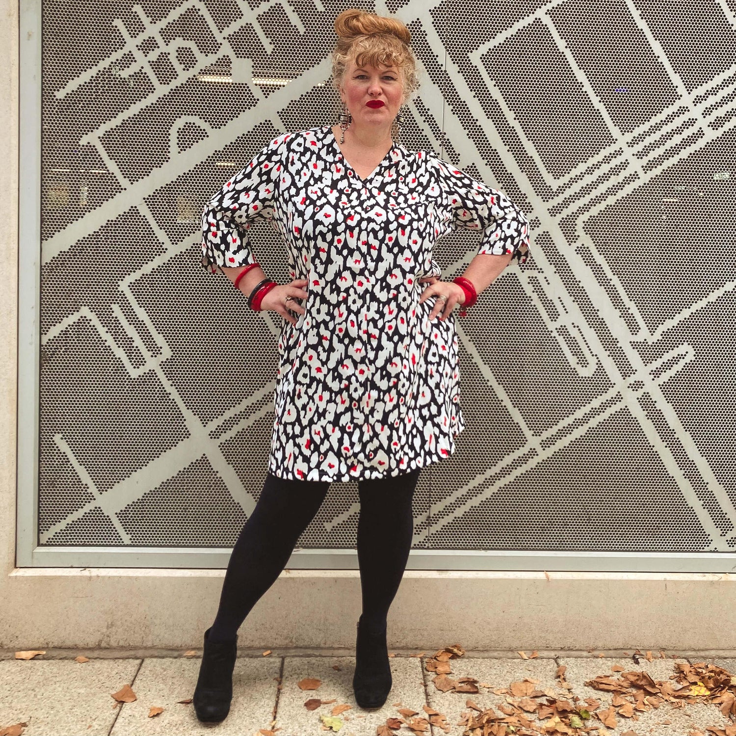 120 denier strømpebukser - Sort - Snag